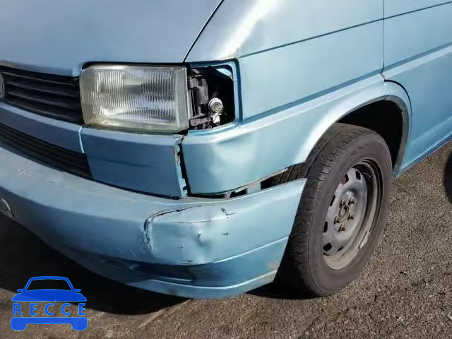 1993 VOLKSWAGEN EUROVAN MV WV2MD0703PH003130 image 9