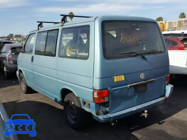 1993 VOLKSWAGEN EUROVAN MV WV2MD0703PH003130 image 2