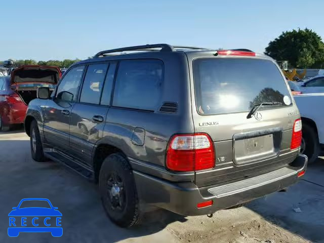 2002 LEXUS LX 470 JTJHT00W323521727 image 2