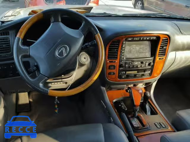 2002 LEXUS LX 470 JTJHT00W323521727 image 8