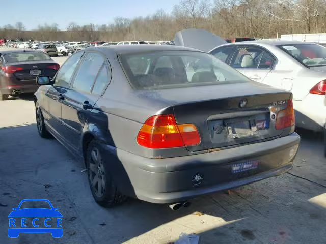 2002 BMW 325 XI WBAEU33402PF70407 image 2