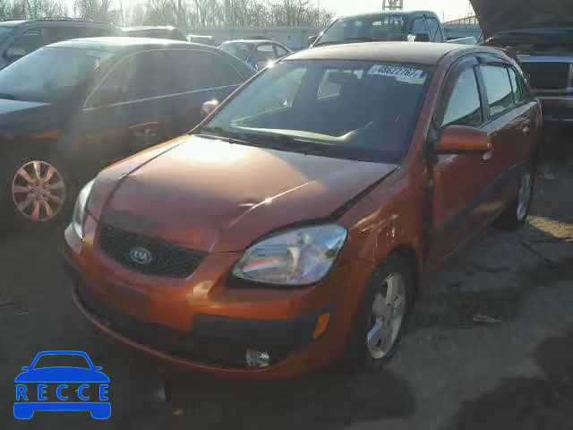 2008 KIA RIO 5 SX KNADE163786353044 image 1