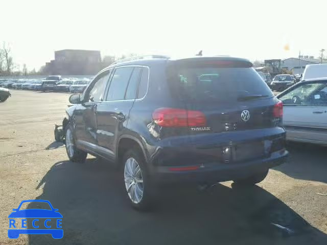 2015 VOLKSWAGEN TIGUAN S WVGBV7AX9FW599304 image 2