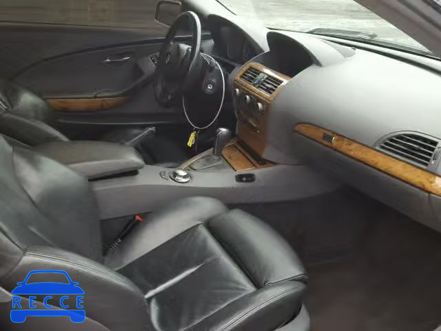 2004 BMW 645 CI AUT WBAEH73464B190836 зображення 4