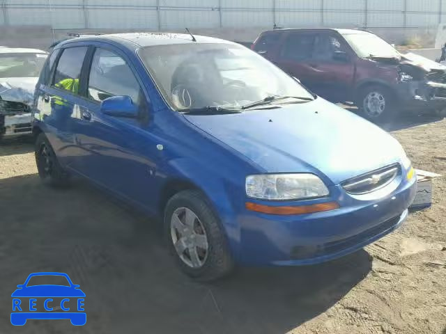 2007 CHEVROLET AVEO BASE KL1TD66667B764425 image 0
