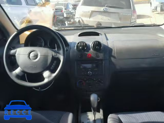 2007 CHEVROLET AVEO BASE KL1TD66667B764425 image 8