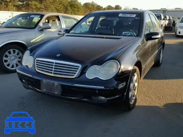 2002 MERCEDES-BENZ C 240 WDBRF61J12F295706 Bild 1