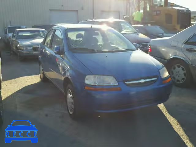 2005 CHEVROLET AVEO BASE KL1TD52625B447724 image 0