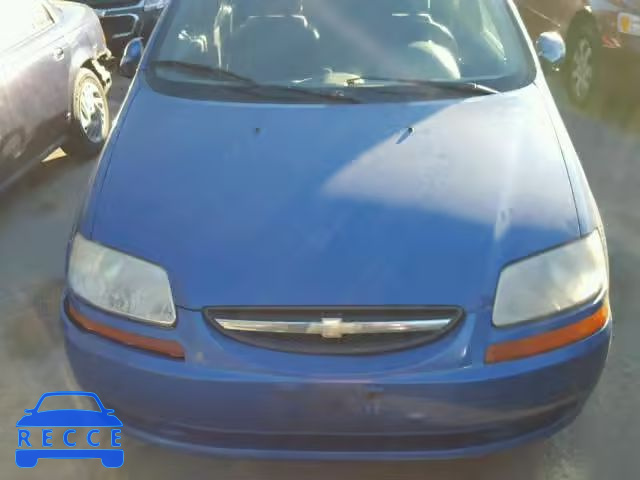 2005 CHEVROLET AVEO BASE KL1TD52625B447724 image 6