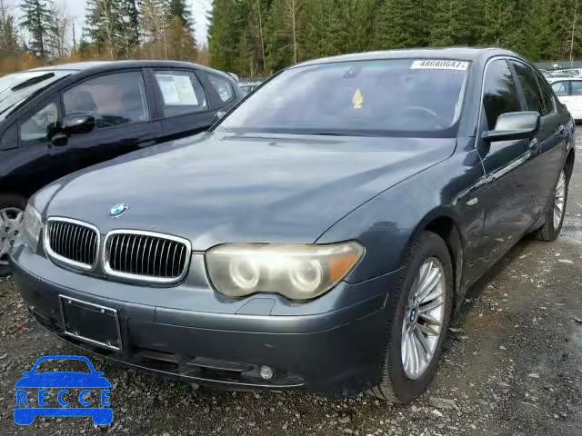 2004 BMW 745 I WBAGL63474DP70408 image 1