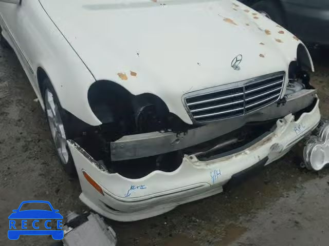 2007 MERCEDES-BENZ C 230 WDBRF52H27F931529 image 8