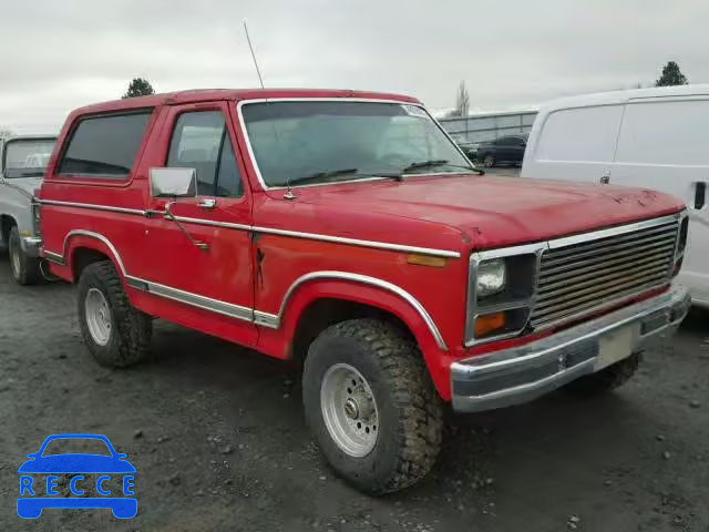 1983 FORD BRONCO U10 1FMEU15G3DLA04100 image 0