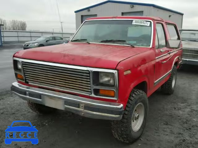 1983 FORD BRONCO U10 1FMEU15G3DLA04100 image 1