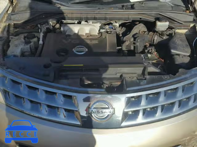 2007 NISSAN MURANO SL JN8AZ08T47W500473 зображення 6