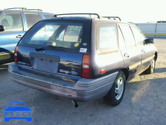 1992 FORD ESCORT LX 3FAPP15J6NR128600 image 3