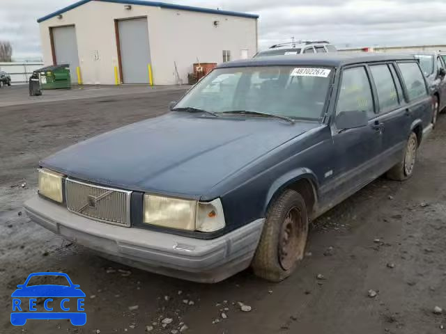 1991 VOLVO 740 YV1FA8855M2322627 image 1