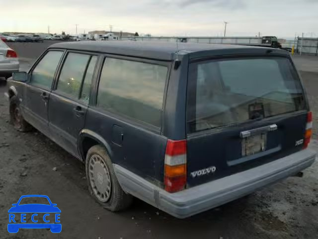 1991 VOLVO 740 YV1FA8855M2322627 image 2