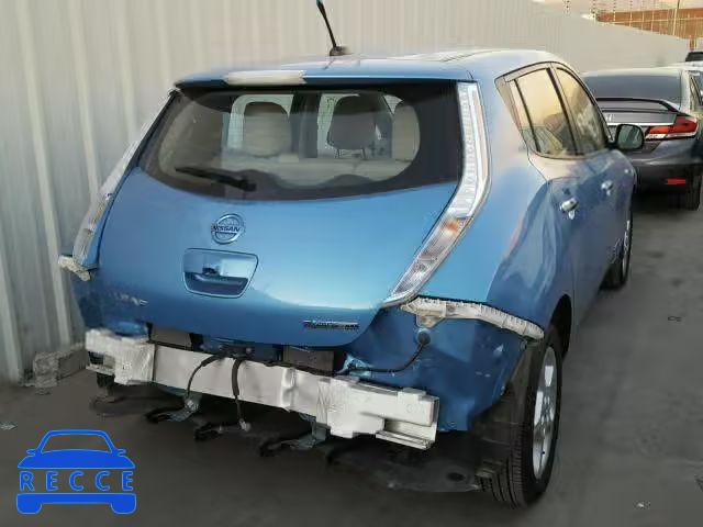 2011 NISSAN LEAF SV JN1AZ0CPXBT005424 image 3