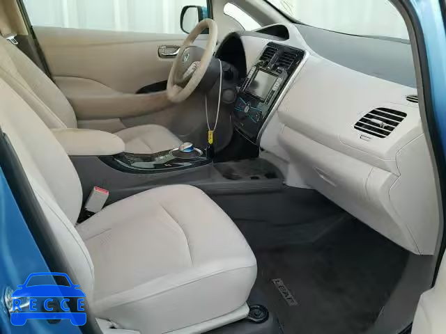 2011 NISSAN LEAF SV JN1AZ0CPXBT005424 зображення 4