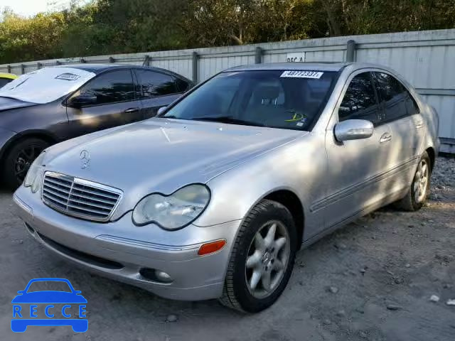 2002 MERCEDES-BENZ C 240 WDBRF61J32F251867 зображення 1