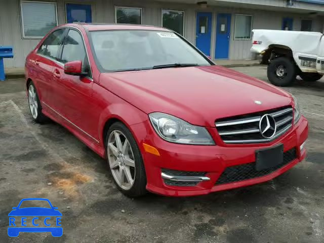 2014 MERCEDES-BENZ C 250 WDDGF4HB7EA957310 image 0