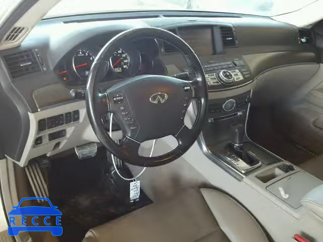 2009 INFINITI M45 BASE JNKBY01E09M700102 image 8