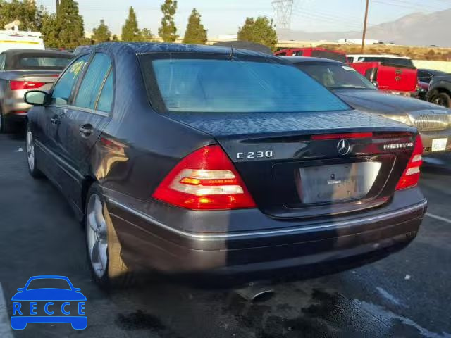 2005 MERCEDES-BENZ C 230K SPO WDBRF40J55F568592 image 2