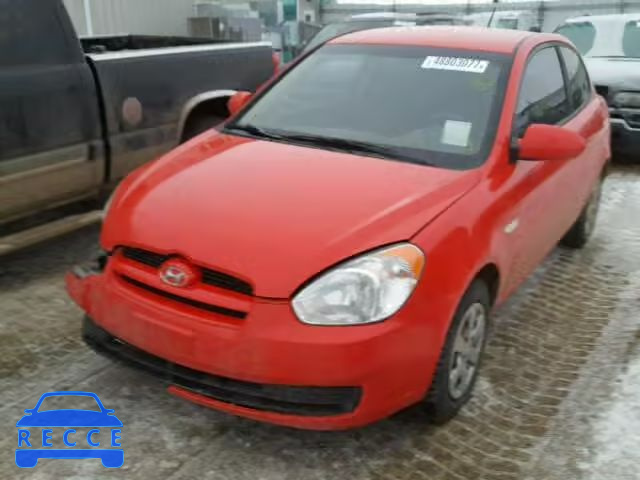 2008 HYUNDAI ACCENT BAS KMHCN35CX8U090213 image 1