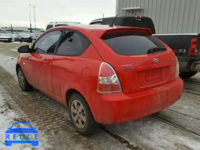 2008 HYUNDAI ACCENT BAS KMHCN35CX8U090213 image 2