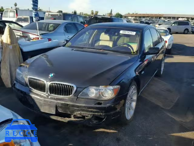 2006 BMW 750 LI WBAHN835X6DT25540 image 1