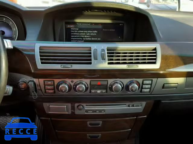 2006 BMW 750 LI WBAHN835X6DT25540 image 8