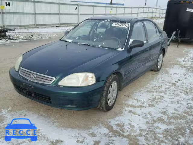 1999 HONDA CIVIC BASE 2HGEJ6618XH570082 image 1