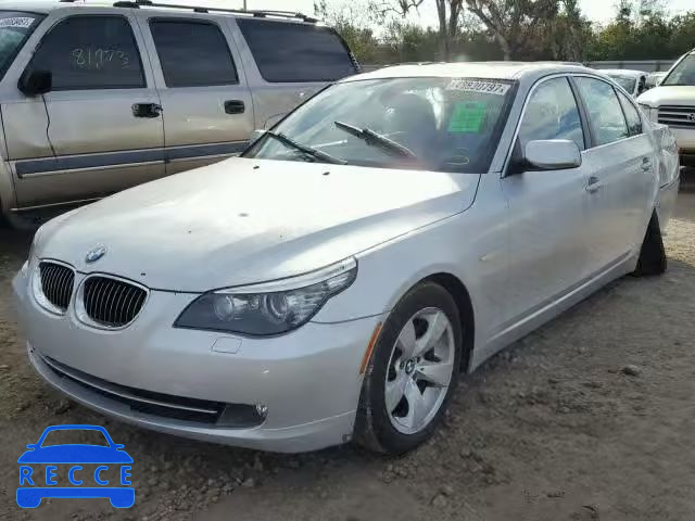 2008 BMW 528 I WBANU53568CT13298 image 1