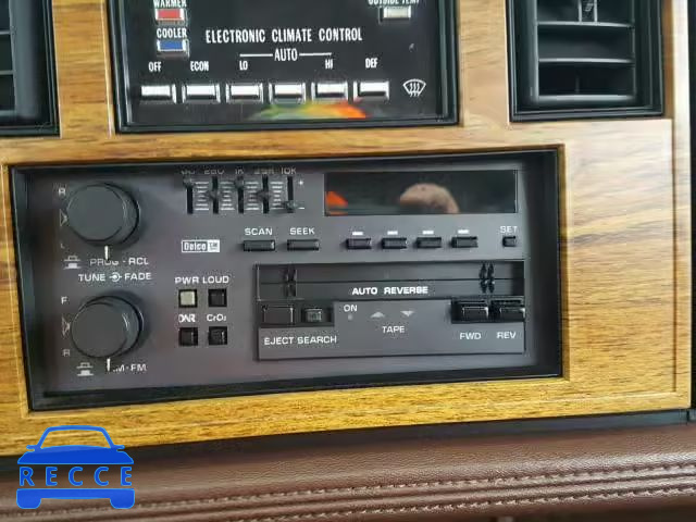 1984 CADILLAC ELDORADO 1G6AL5782EE639031 image 9