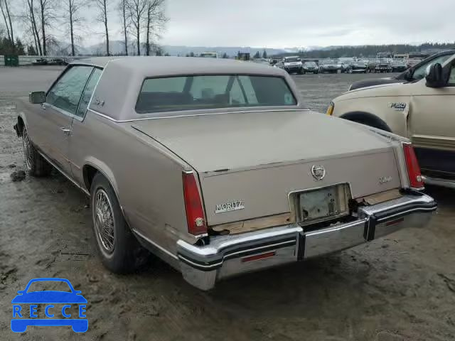 1984 CADILLAC ELDORADO 1G6AL5782EE639031 image 2