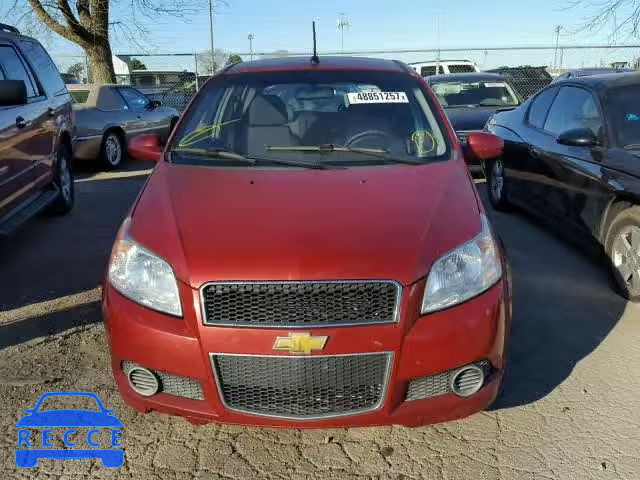 2011 CHEVROLET AVEO LS KL1TD6DE7BB206716 image 8