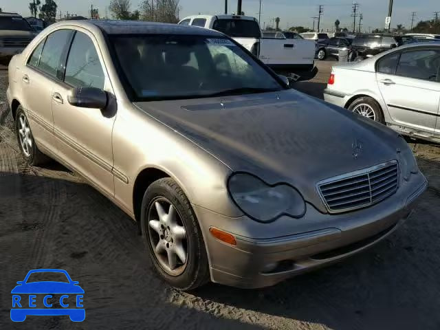 2002 MERCEDES-BENZ C 240 WDBRF61J72E004647 Bild 0