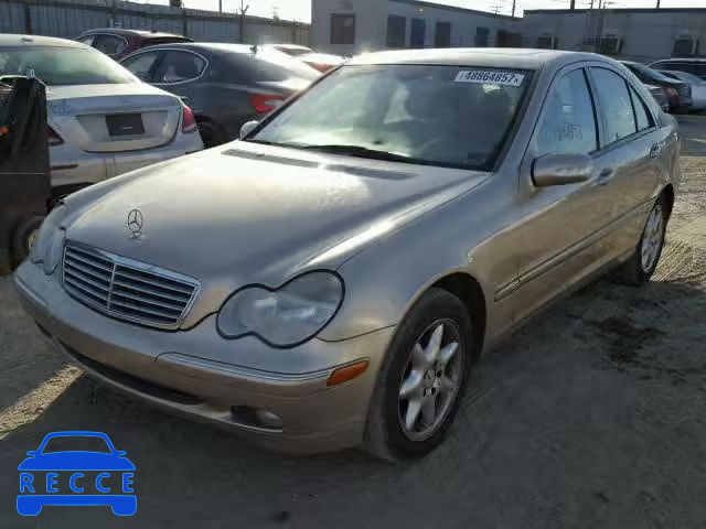 2002 MERCEDES-BENZ C 240 WDBRF61J72E004647 зображення 1