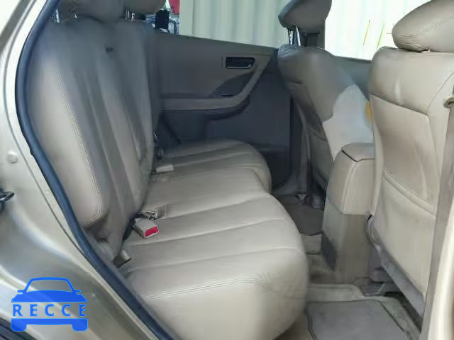 2005 NISSAN MURANO SL JN8AZ08T35W316851 Bild 5