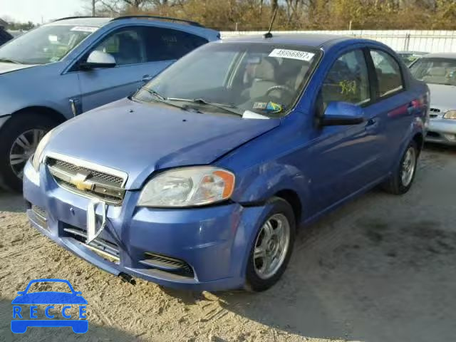 2009 CHEVROLET AVEO LS KL1TD56E19B606336 image 1