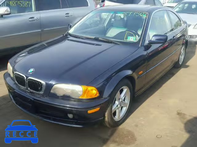 2002 BMW 325 CI WBABN33412PG55482 image 1