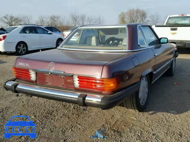 1985 MERCEDES-BENZ 380 SL WDBBA45D5FA029665 image 3