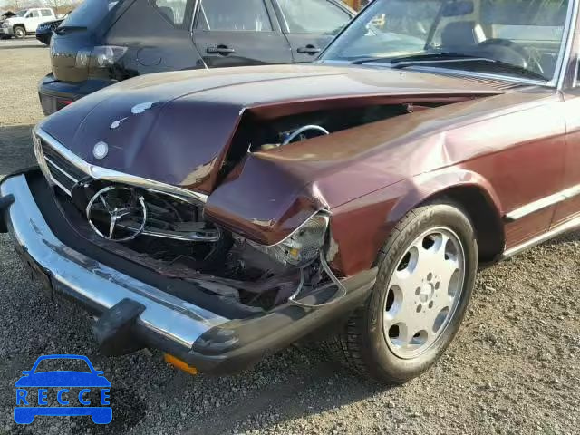 1985 MERCEDES-BENZ 380 SL WDBBA45D5FA029665 image 8