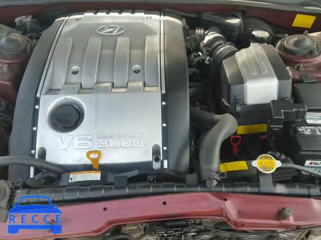 2001 HYUNDAI XG 300 KMHFU45D41A140898 зображення 6