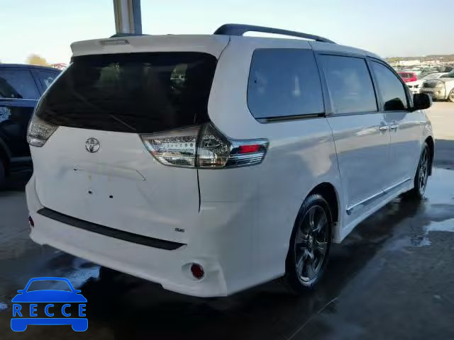 2017 TOYOTA SIENNA SE 5TDXZ3DC7HS860156 зображення 3