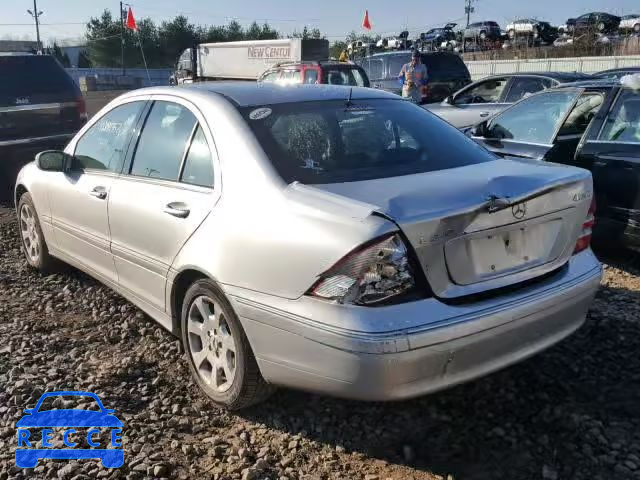 2005 MERCEDES-BENZ C 240 4MAT WDBRF81J65F606708 image 2