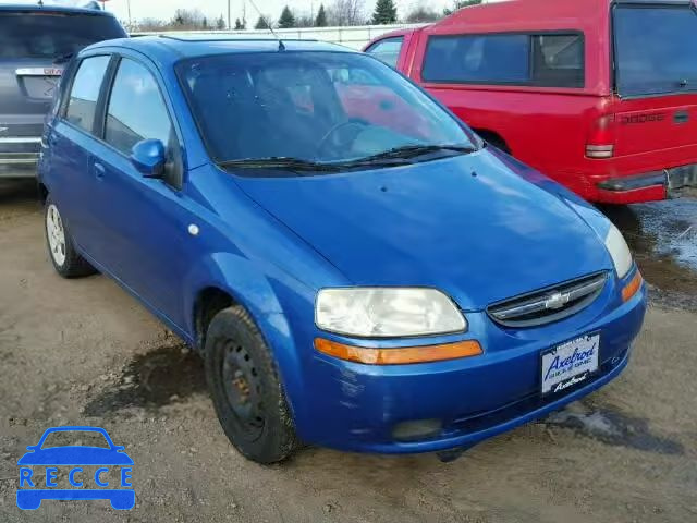 2005 CHEVROLET AVEO BASE KL1TD62625B285549 image 0