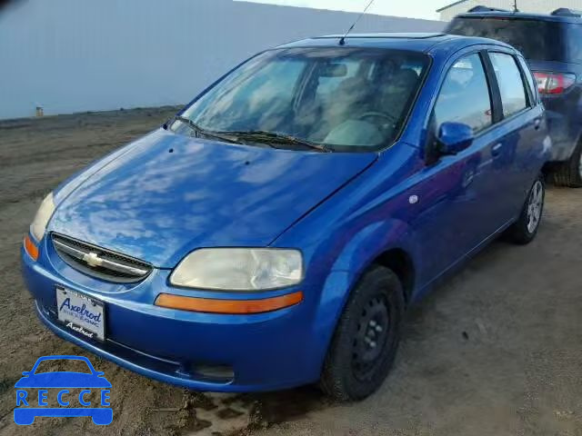 2005 CHEVROLET AVEO BASE KL1TD62625B285549 image 1