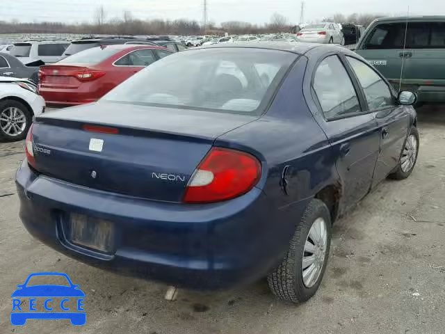 2001 DODGE NEON SE 1B3ES46C11D100242 зображення 3