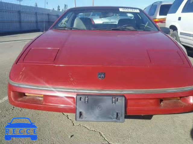 1987 PONTIAC FIERO 1G2PE11R5HP215884 зображення 9